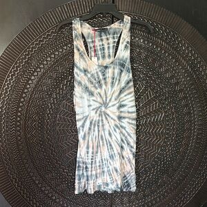 NEW Gypsy 05 racer back tie dye side slit tank top medium